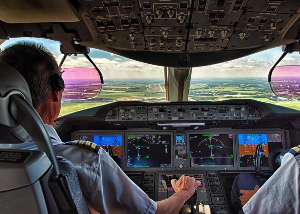 #3. Airline pilots, copilots, and flight engineers